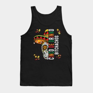 Cinco De Drinko Bitchachos Mens Womens Drinking Funny Tank Top